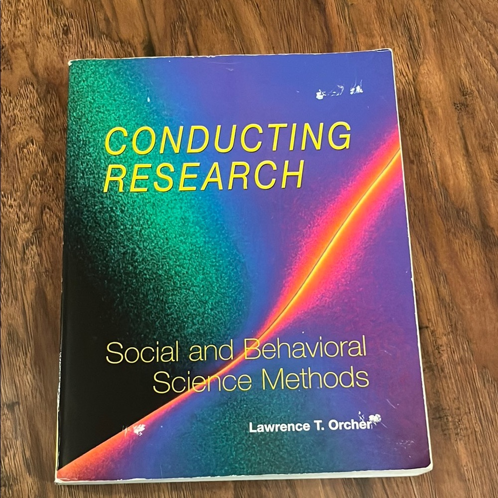 Conducting Research Book